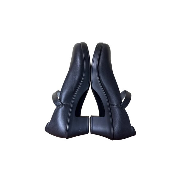 Alegria Harper HAR-641 Black Mary Jane Heels Pumps Leather EU 38 Size US 7.5 - Picture 12 of 14